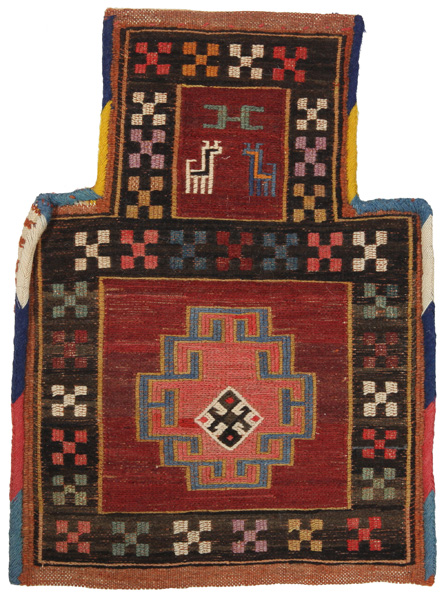 Qashqai - Saddle Bag Περσικό Χαλί 38x28