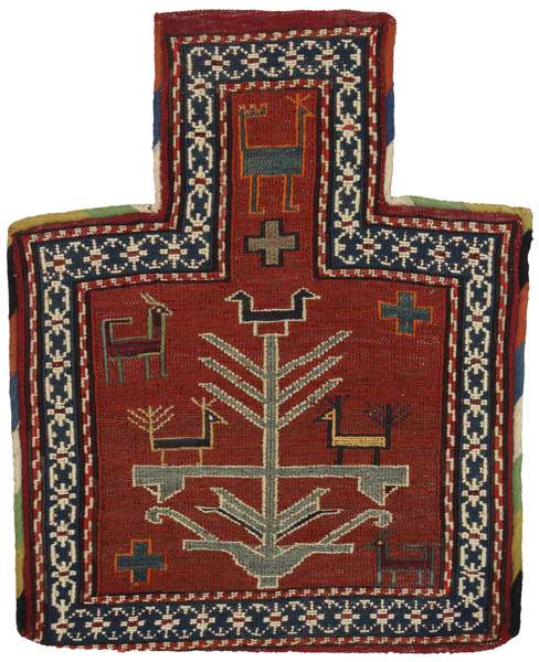 Qashqai - Saddle Bag Περσικό Χαλί 46x36