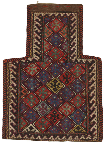 Qashqai - Saddle Bag Περσικό Χαλί 52x38