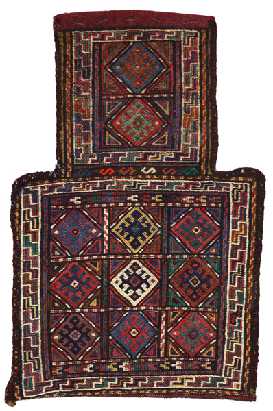 Qashqai - Saddle Bag Περσικό Χαλί 53x34