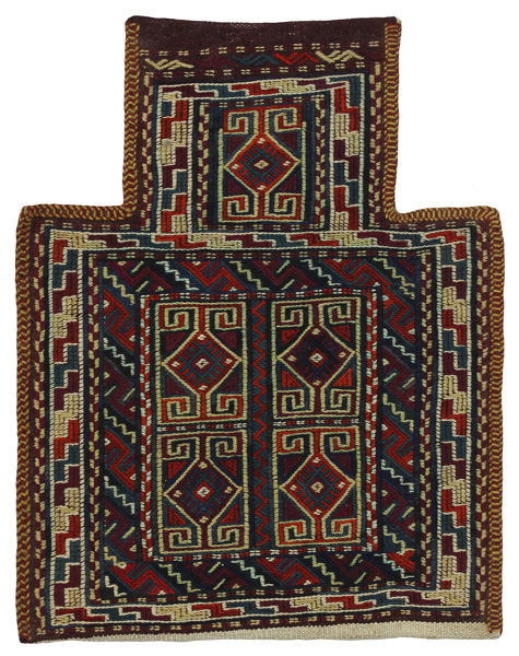 Qashqai - Saddle Bag Περσικό Χαλί 45x36