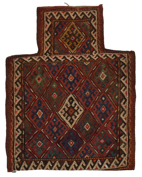 Qashqai - Saddle Bag Περσικό Υφαντό 50x38