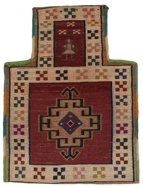 Qashqai - Saddle Bag Περσικό Χαλί 45x34