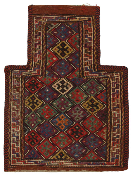 Qashqai - Saddle Bag Περσικό Χαλί 50x37