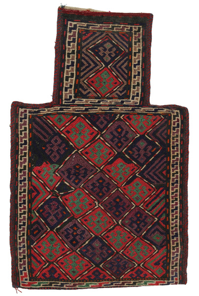 Qashqai - Saddle Bag Περσικό Χαλί 59x38