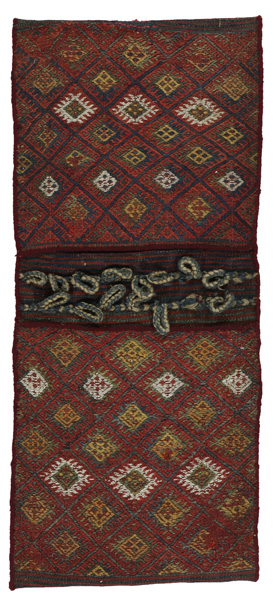 Turkaman - Saddle Bag Αφγανικό Χαλί 126x55