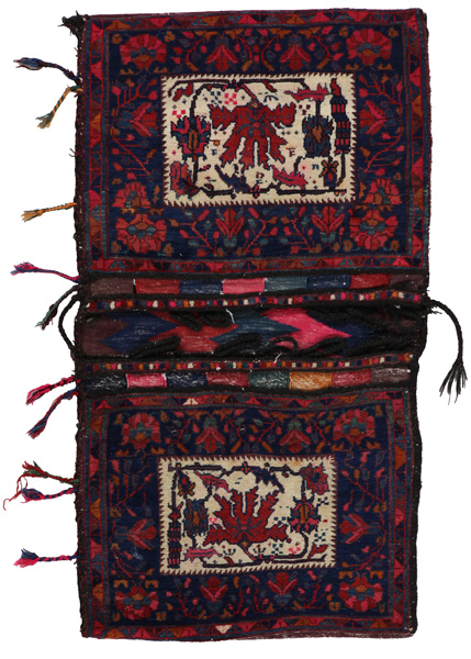 Afshar - Saddle Bag Περσικό Υφαντό 140x78