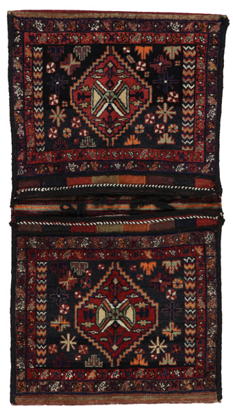 Qashqai - Saddle Bag Περσικό Υφαντό 139x74