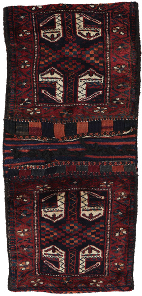 Jaf - Saddle Bag Περσικό Χαλί 136x61