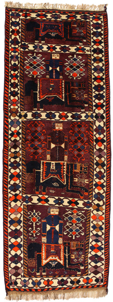 Bakhtiari - Qashqai Περσικό Χαλί 401x148