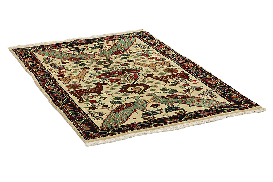 Joshaghan - Sarouk Περσικό Χαλί 160x105 - Εικόνα 1