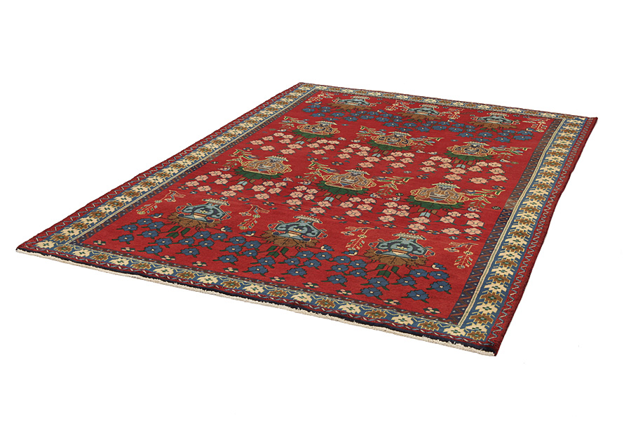 Afshar - Sirjan Περσικό Χαλί 284x206 - Εικόνα 2