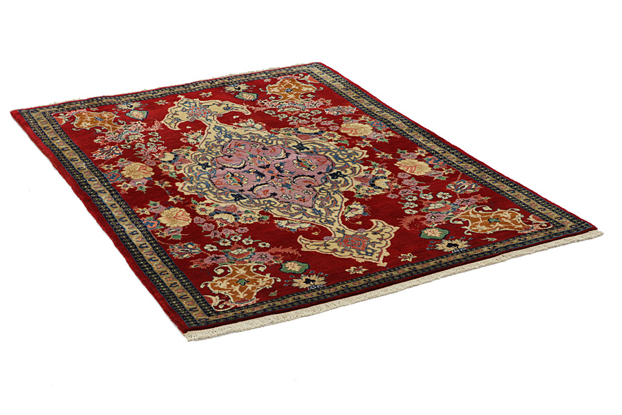 Isfahan Περσικό Χαλί 188x132 - Εικόνα 1