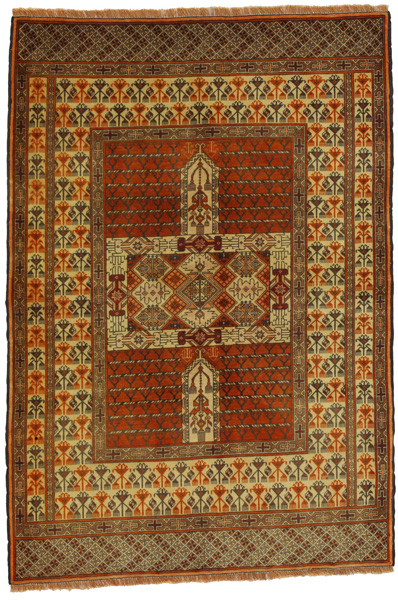 Hatchlu - Turkaman Περσικό Χαλί 181x125