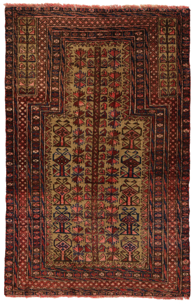 Baluch - Turkaman Περσικό Χαλί 117x75