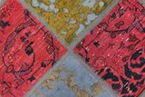Vintage - Patchwork Περσικό Χαλί 225x125 - Εικόνα 7