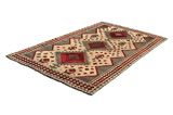 Gabbeh - Qashqai Περσικό Χαλί 235x145 - Εικόνα 2