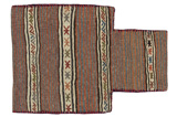 Qashqai - Saddle Bag Περσικό Χαλί 51x37 - Εικόνα 1