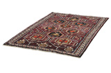 Gabbeh - Qashqai Περσικό Χαλί 220x147 - Εικόνα 2