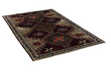 Gabbeh - Qashqai Περσικό Χαλί 243x142 - Εικόνα 1